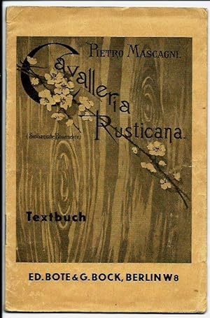 Cavalleria Rusticana - Textbuch - Oper in einem Aufzug