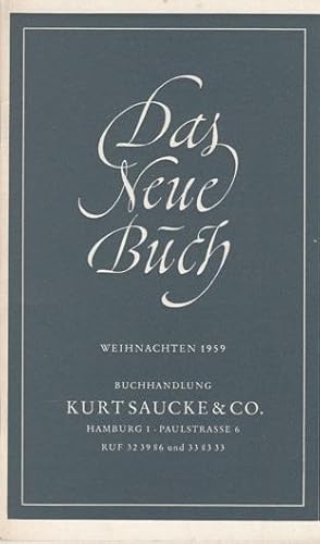 DasNeue Buch. Weihnachten 1959.