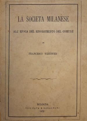 La società milanese all'epoca del Risorgimento del Comune.