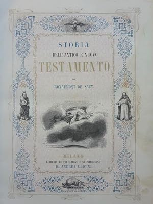 Imagen del vendedor de Storia dell'Antico e Nuovo Testamento. a la venta por Gabriele Maspero Libri Antichi