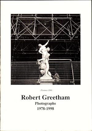 Seller image for Robert Greetham: Photographs 1978-1998 for sale by Kenneth Mallory Bookseller ABAA