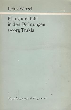 Klang und Bild in den Dichtungen Georg Trakls. Palaestra Band 248. ZWEITE AUFLAGE