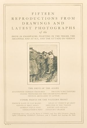 Fifteen Reproductions from Drawings and Latest Photographs of the Drive in Champagne, Fighting in...