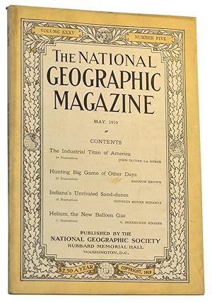 Seller image for The National Geographic Magazine, Volume 35, Number 5 (May, 1919) for sale by Cat's Cradle Books