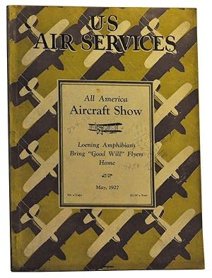 Seller image for U. S. Air Services, Volume 12, Number 5 (May, 1927) for sale by Cat's Cradle Books