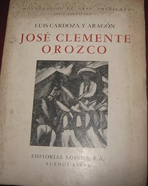 Seller image for Jos Clemente Orozco for sale by Librera Monte Sarmiento