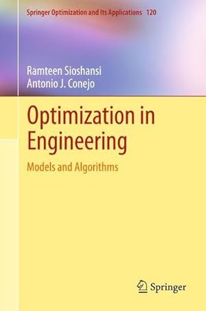Bild des Verk�ufers f�r Optimization in Engineering : Models and Algorithms zum Verkauf von AHA-BUCH GmbH