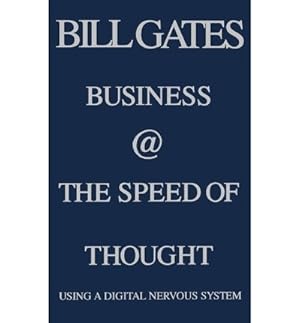 Imagen del vendedor de (Business @ the Speed of Thought: Using a Digital Nervous System) By Gates, Bill (Author) Hardcover on (03 , 1999) a la venta por Kepler-Buchversand Huong Bach