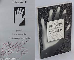 Seller image for With Fingers at the Tips of My Words poems for sale by Bolerium Books Inc.
