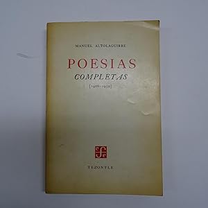 Imagen del vendedor de POESIAS COMPLETAS, 1926 1959. a la venta por Librera J. Cintas