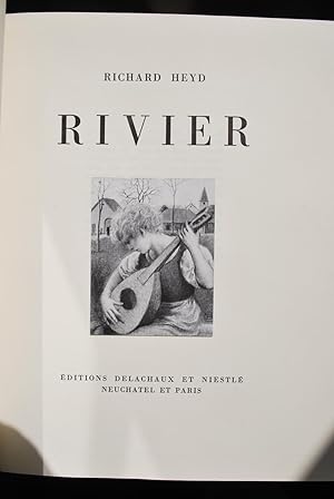 Seller image for Rivier for sale by ShepherdsBook