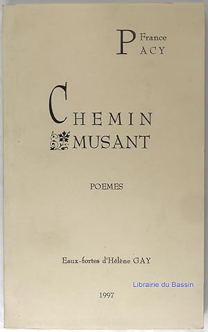 Seller image for Chemin musant Pomes for sale by Librairie du Bassin