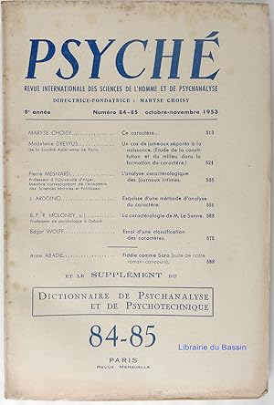 Psyché n°84-85