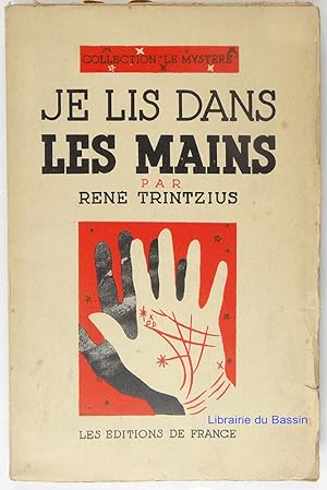 Image du vendeur pour Je lis dans les mains mis en vente par Librairie du Bassin