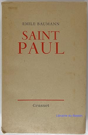 Imagen del vendedor de Saint Paul a la venta por Librairie du Bassin