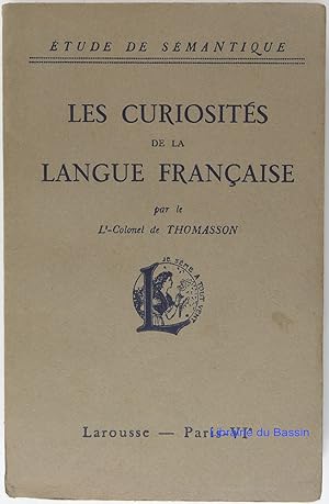 Les curiosités de la langue française