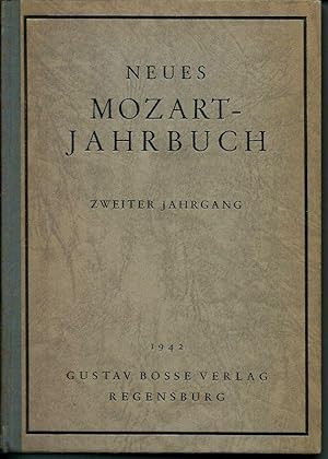 Seller image for Neues Mozart-Jahrbuch - 2. Jahrgang. Im Auftrage des Zentralinstituts fr Mozartforschung am Mozarteum Salzburg for sale by Leserstrahl  (Preise inkl. MwSt.)