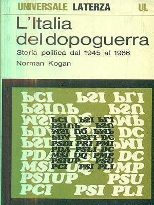 Bild des Verkufers fr L'Italia del dopoguerra zum Verkauf von Librodifaccia