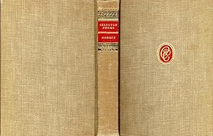 Bild des Verkufers fr Selected Poems of Horace (Classics Club Series) zum Verkauf von Dorley House Books, Inc.