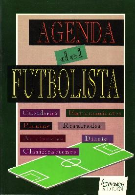 AGENDA DEL FUTBOLISTA