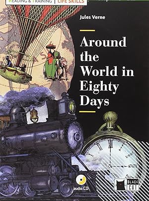 Seller image for Around the world in eighty days con cd serie like skills reading and training for sale by Imosver