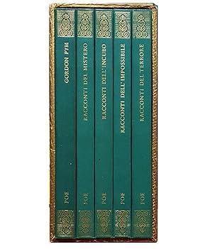 Immagine del venditore per Gordon Pym. Racconti del mistero. Racconti dell'incubo. Racconti dell'impossibile. Racconti del terrore. (Five Volumes in Slipcase) venduto da Parigi Books, Vintage and Rare