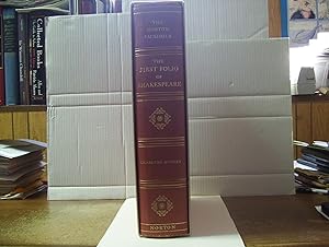 Seller image for The First Folio of Shakespeare for sale by Jerry Merkel