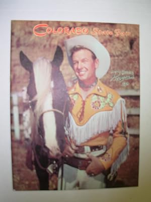 Colorado State Fair, Official Program [1957] [Rex Allen Cover]