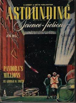 Bild des Verkufers fr ASTOUNDING Science Fiction: June 1945 zum Verkauf von Books from the Crypt