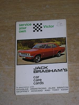 Bild des Verkufers fr Jack Brabham's Car Care Cards: Service Your Own Victor zum Verkauf von Neo Books