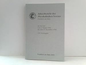 für die Zeit vom 1. Januar 1994 bis zum 31. Dezember 1994, 170. Vereinsjahr, Mit Abb.,