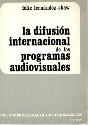 Immagine del venditore per La difusin internacional de los programas audiovisuales . venduto da Librera Astarloa