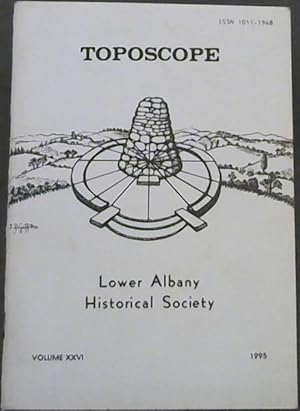 Seller image for Toposcope : Lower Albany Historical Society - Volume XXVI - 1995 for sale by Chapter 1