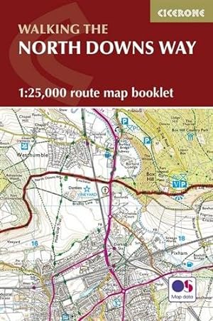 Seller image for North Downs Way Map Booklet for sale by GreatBookPrices