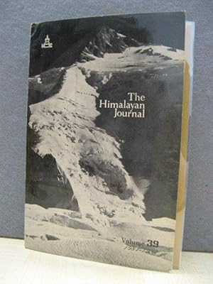 Bild des Verkufers fr The Himalayan Journal: Volume 39, 1981-1982 zum Verkauf von PsychoBabel & Skoob Books