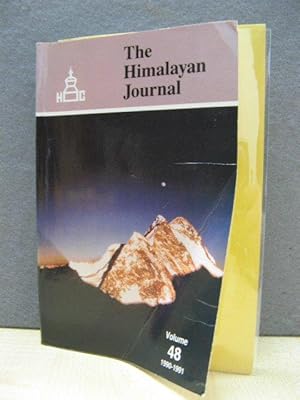 Bild des Verkufers fr The Himalayan Journal: Volume 48, 1990-1991 zum Verkauf von PsychoBabel & Skoob Books