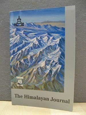 Immagine del venditore per The Himalayan Journal: Volume 49, 1991-1992 venduto da PsychoBabel & Skoob Books