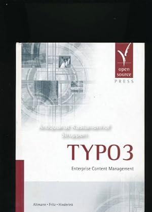 Seller image for TYPO3,Enterprise Content Management, for sale by Antiquariat Kastanienhof