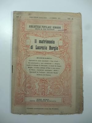 Il matrimonio di Lucrezia Borgia