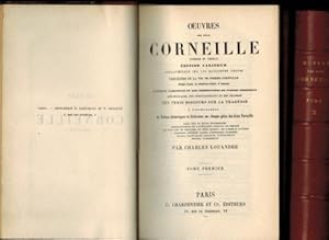 Bild des Verkufers fr Ouevres des deux Corneille. dition variorum, collationn sur les meilleurs textes, prcede de la vie de Pierre Corneille . par Charles Louandre. 2 tomes. zum Verkauf von Antiquariat Appel - Wessling