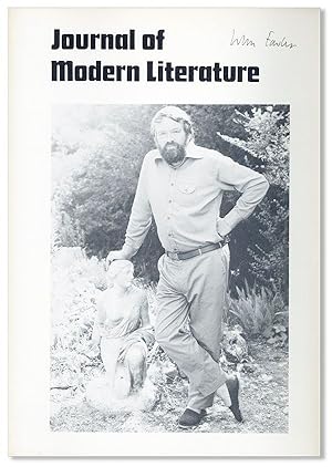 Journal of Modern Literature, Vol. 8, no. 2 1980/1981: John Fowles Special Number [Signed]