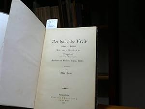 Imagen del vendedor de Der hallesche Kreis, Bremer Beitrge Klopstock und seine Anhnger, Hainbund und Wieland, Lessing, Herder a la venta por BuchKaffee Vividus e.K.