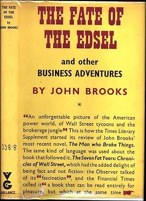 Seller image for The Fate of the Edsel and Other Business Adventures for sale by Cat's Curiosities