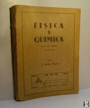 FISICA Y QUIMICA CUARTO CURSO (PLAN 1953)