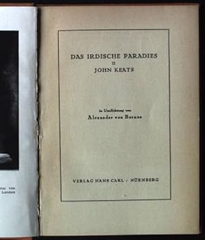 Bild des Verkufers fr Das Irdische Paradies II, John Keats zum Verkauf von books4less (Versandantiquariat Petra Gros GmbH & Co. KG)