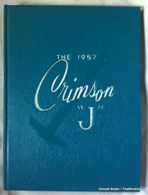 Jacksonville High School 1957 Yearbook Crimson J