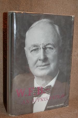 Seller image for W.F.B.- An Appreciation by His Family and Friends for sale by Books by White/Walnut Valley Books