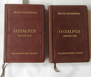 Ostalpen. 1. und 2. Teil (in 2 Bänden). 1. Bayerisches Hochland, Allgäu, Nordtirol, Inntal, Lecht...