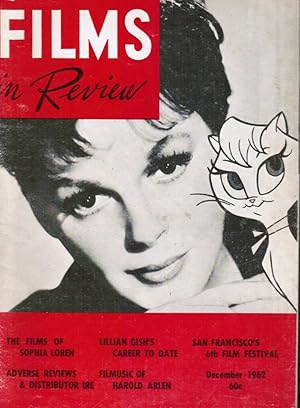 Films in Review: December, 1962 Judy Garland, Cover