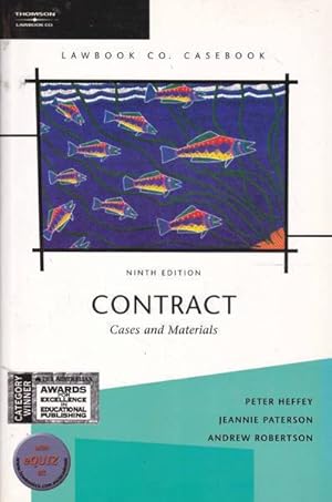 Seller image for Contract: Cases and Materials for sale by Goulds Book Arcade, Sydney